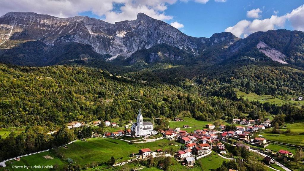 Apartament Hisa Planica Kobarid Zewnętrze zdjęcie